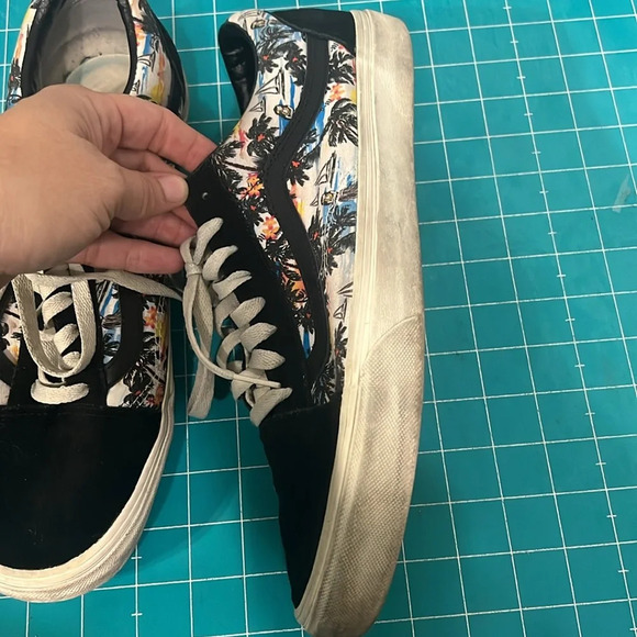 Island Custom Old School Vans men’s size 12W - Picture 5 of 11